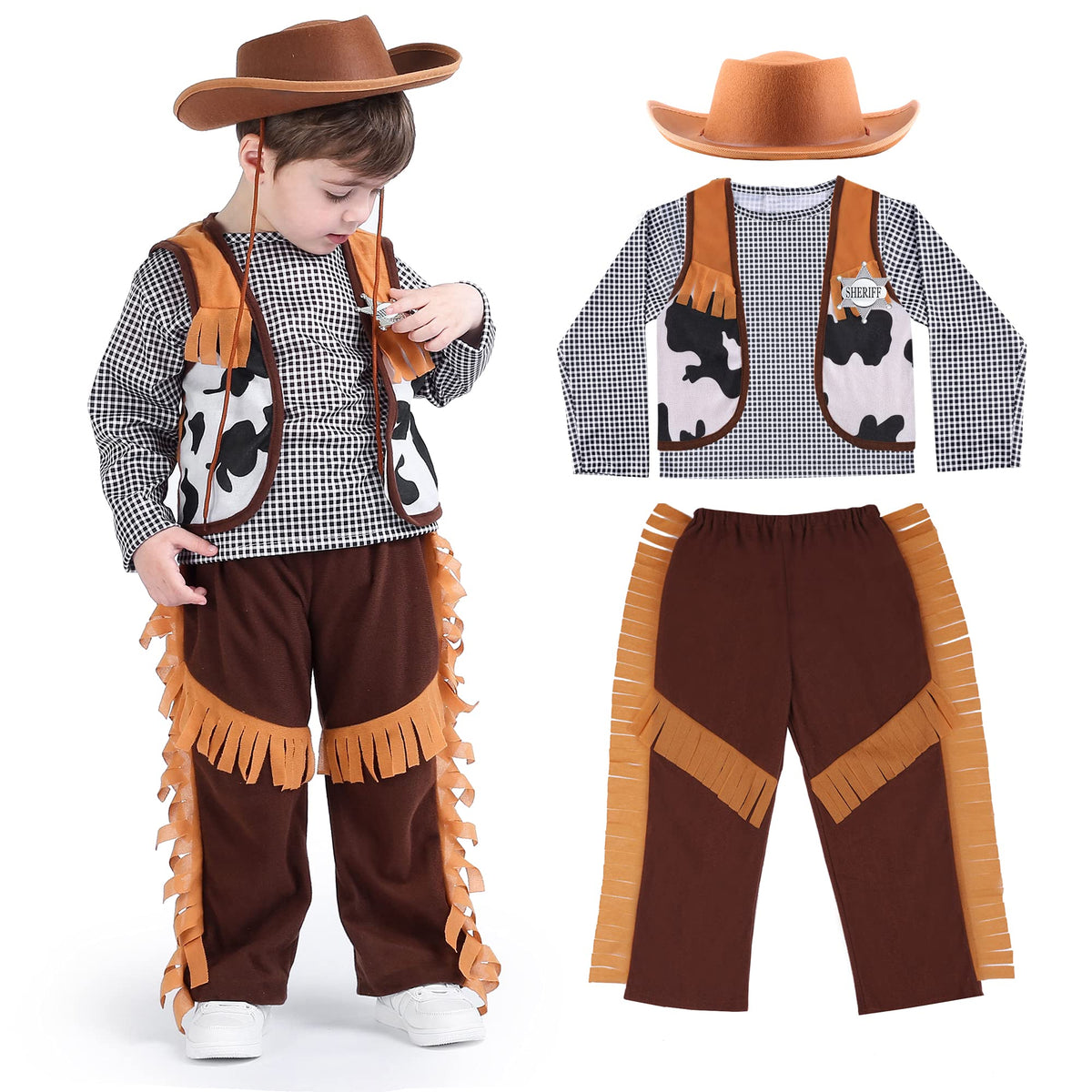 Costume pour garçon cowboy Luke DRESS4FUN