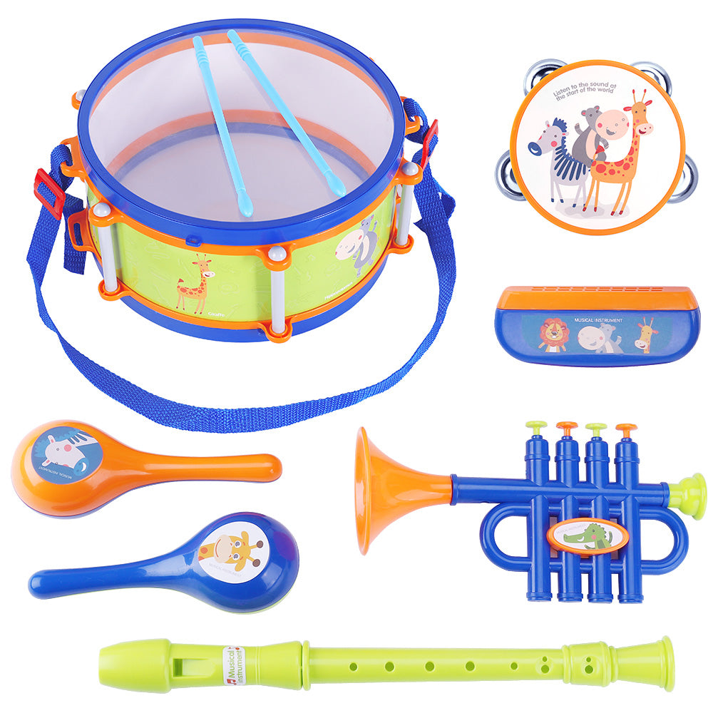 Toddler Kids Drum Set Musical Instruments Toys 