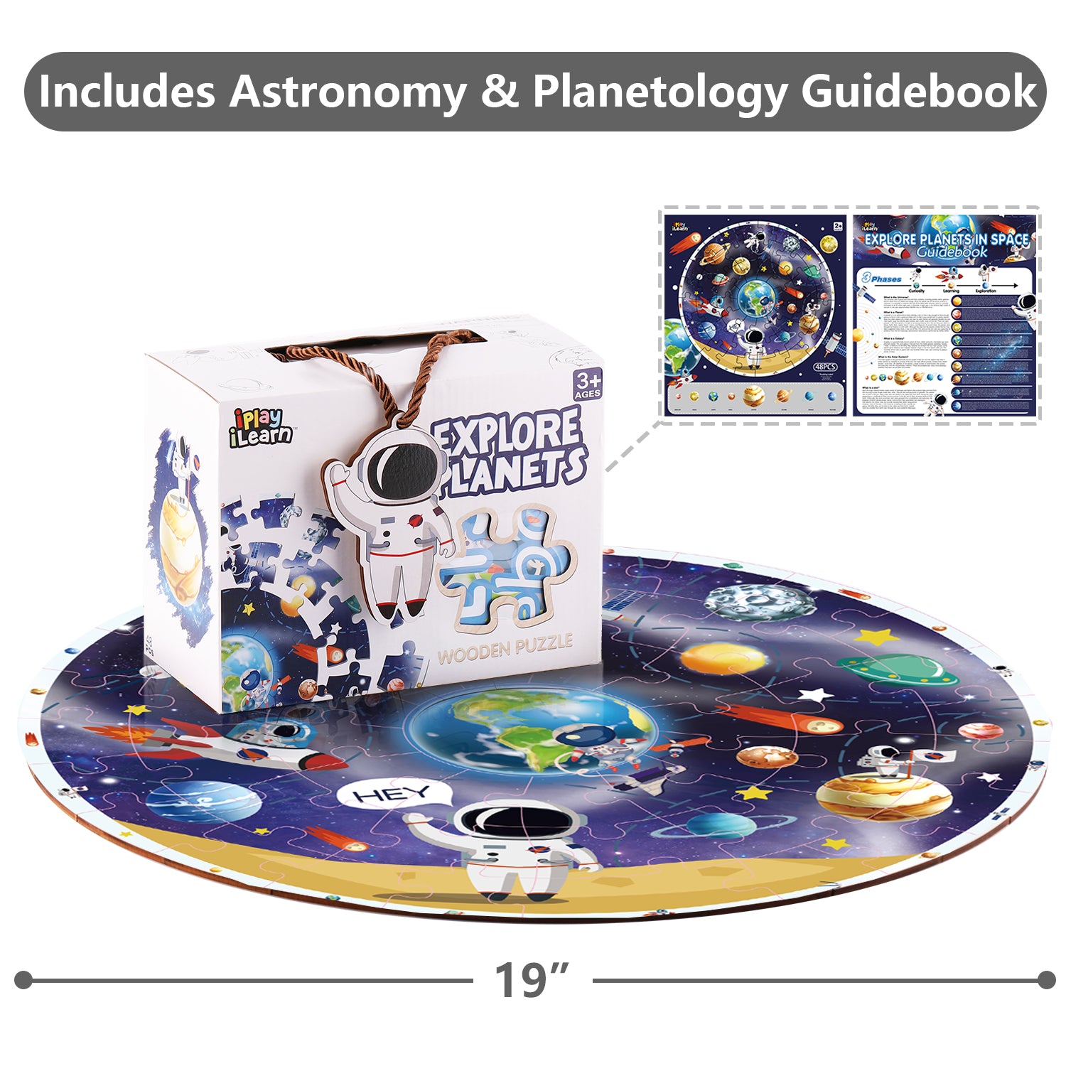 The Solar System Puzzle - 100 Pieces – Palomar Observatory Gift and Book  Store